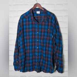 Columbia long sleeve casual down button